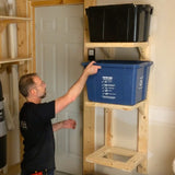 Utility Wall Shelf Woodworking Plans