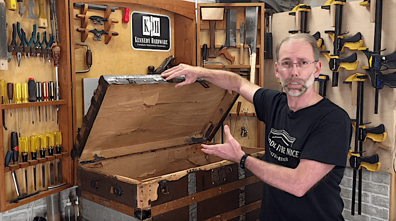 How to Restore a Steamer Trunk