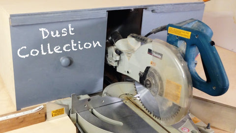 Miter Saw Dust Collection Hood Plan